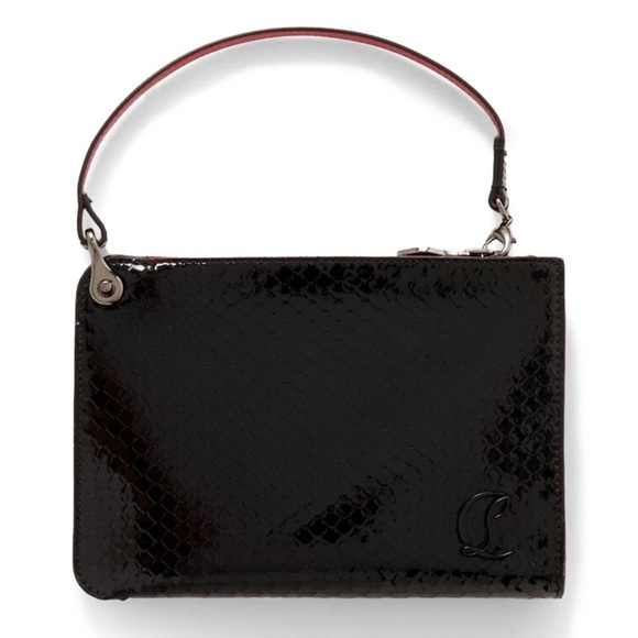 Christian Louboutin Patent Birdy Black - Picture 1 of 14